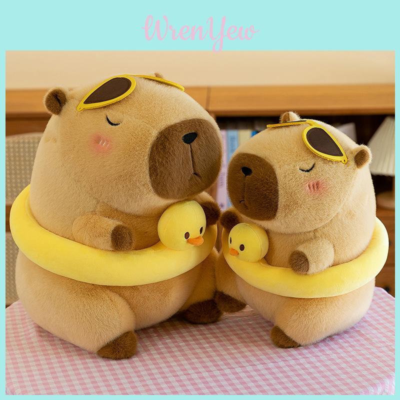 Adorable Capybara Summer Plush Toy Stuffed Animal Doll Perfect Gift For Girls