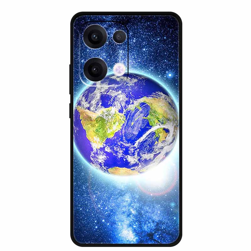 TPU Case For OPPO Reno 13 5G Phone Case Coque Shocproof Black Silicone Soft Back Cover For OPPO Reno 13 Reno13 Pro Case Funda