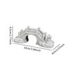 Stone Bridge Figurine Sculpture Sandstone Dollhouse Decoration Accessories