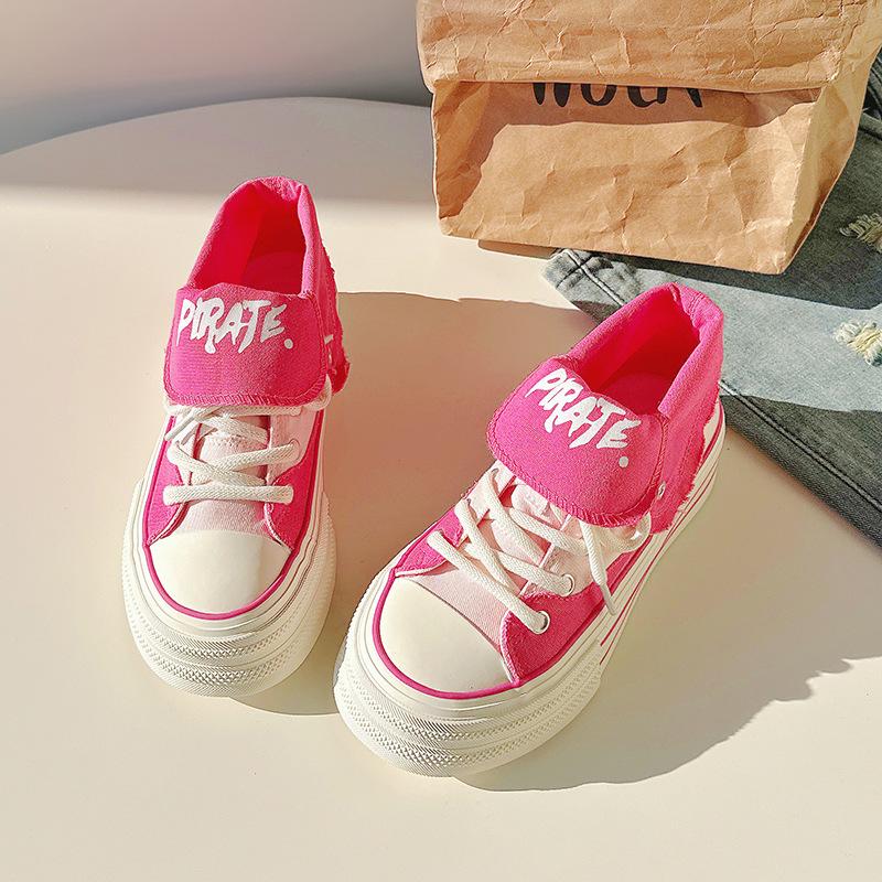 Fashion Womens Flat-bottom Breathable Casual Ladies Thick Bottom Shoes 2024 Soft Flat High Top Shoes Vulcanized White Non-slip Shoes