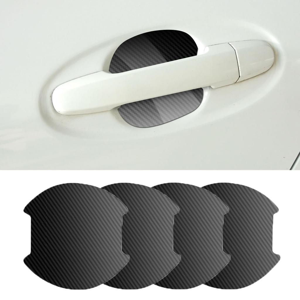 CDEFG Door Handle Protectors for Toyota Rise JF3 JF4 Harrier 80 Carbon Fiber Door Handle Protection Door Knob Scratch Protection Car Door Scratch