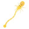 1/5Pcs Stress Relief Octopus Squeeze Toy with LED Light Soft Stretchy Light-up Glowing Long Tail Clear Frog Sensory Fidget Toy
