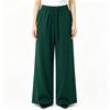 Fleece Women's Pants Solid Color Casual Versatile Wide-footed Pants Sweatpants Loose Outer Trousers