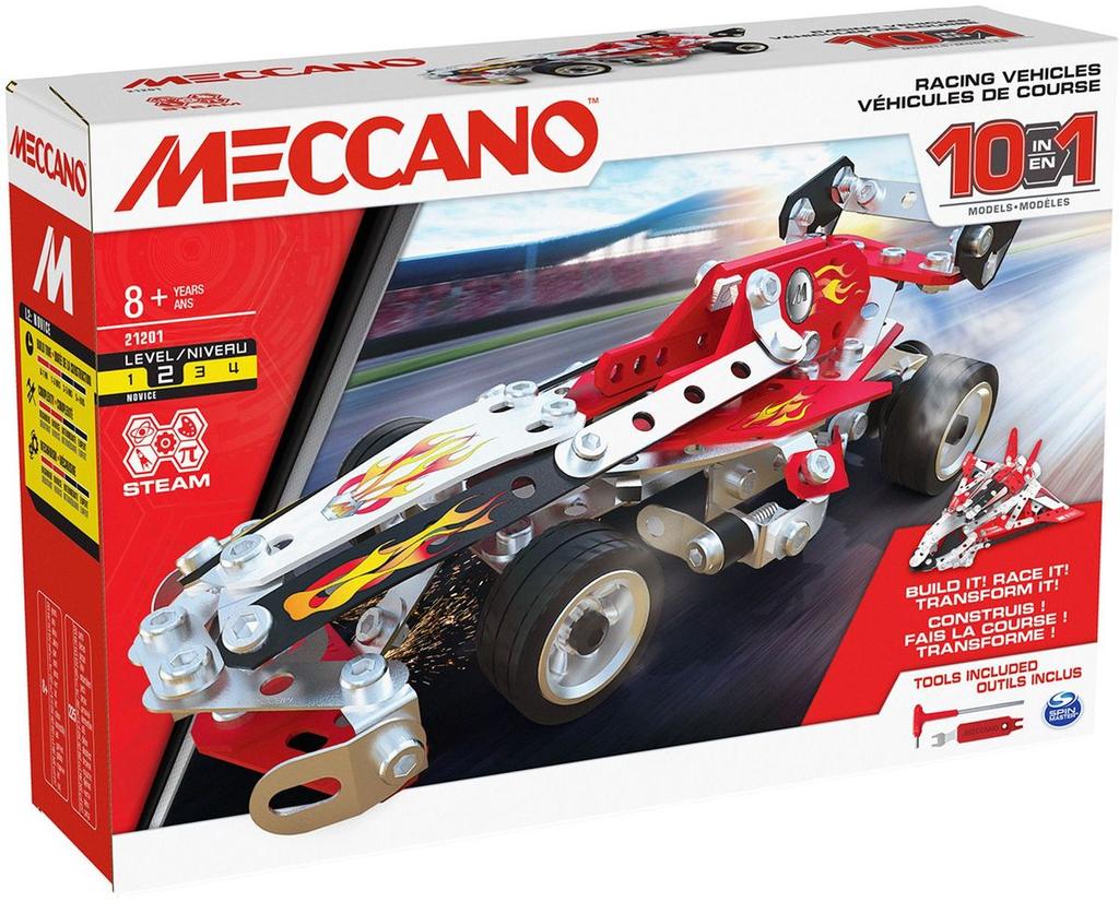 Voiture de Course - BANDAI - Meccano - APM20104 - 10 Modeles