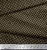 Soimoi Blue Japan Crepe Satin Fabric Semi Circle Geometric Print Fabric by the Metre 42 Inch
