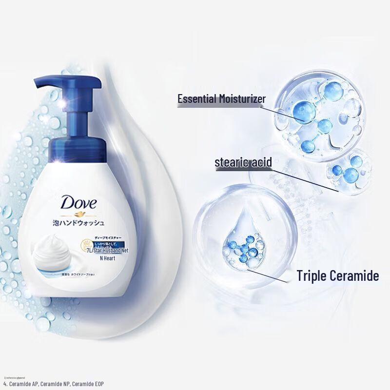 Dove Purifying Softening Foaming Hand Wash, 240ml, 10-Pack