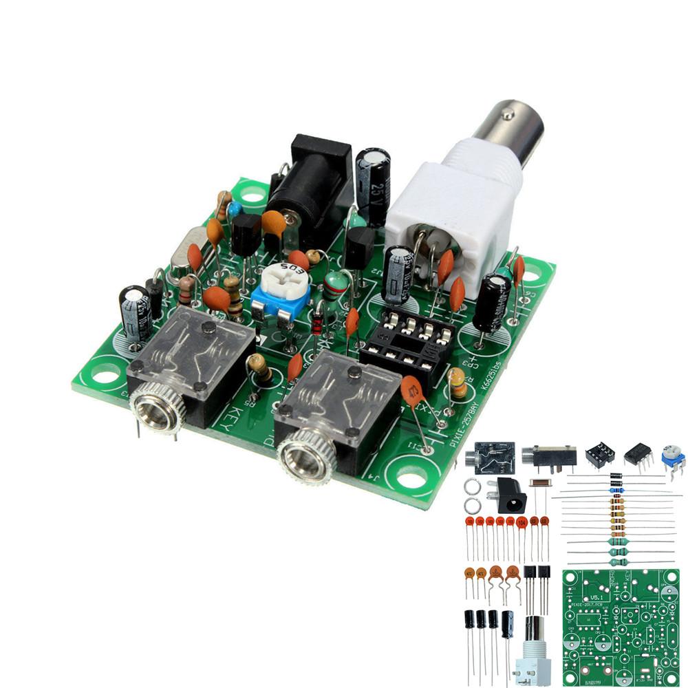 S-PIXIE CW QRP Shortwave Radio Transceiver 7.111Mhz DIY Kit Module Acrylic Shell for Ham Radio Audio