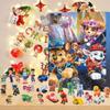 Christmas Paw Patrol Advent Calendar 24 Gifts Box Toys Festivals Doll Countdown