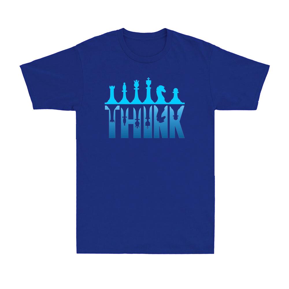 Think Chess Shirt Matching Gambit Chess Player Birthday Gift Men s T-Shirt S разноцветный