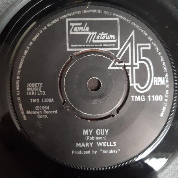 

7inch Record MARY WELLS - My Guy TMG1100 Tamla Motown UK Soul/Funk Used