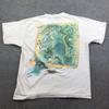 Vintage Caribbean Soul Shirt Mens Large White Cockatoo Cove Sailing Map Tee 90s