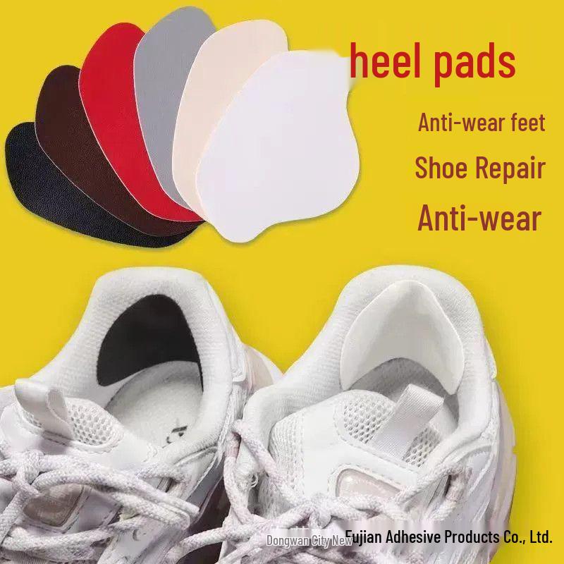 Self-Adhesive Mesh & Leather Heel Repair Patches for Sneakers