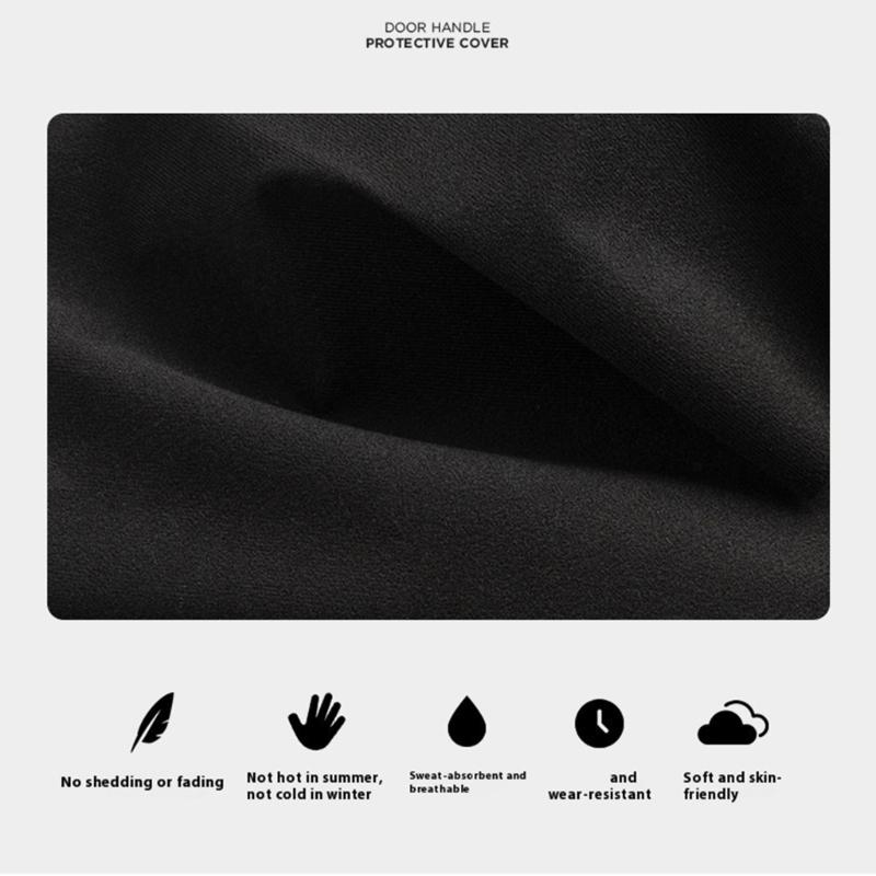 1 pcs Fluff Car Roof Door Handle Protector Car Armrest Cover Non Slip Grip Fit for Most Vehicle