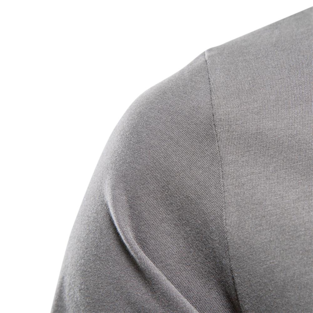 100% Cotton Long Sleeve T Shirt For Men Solid Spring Casual Mens T-Shirts High Quality Male Tops Classic Clothes Men'S T-Shirts