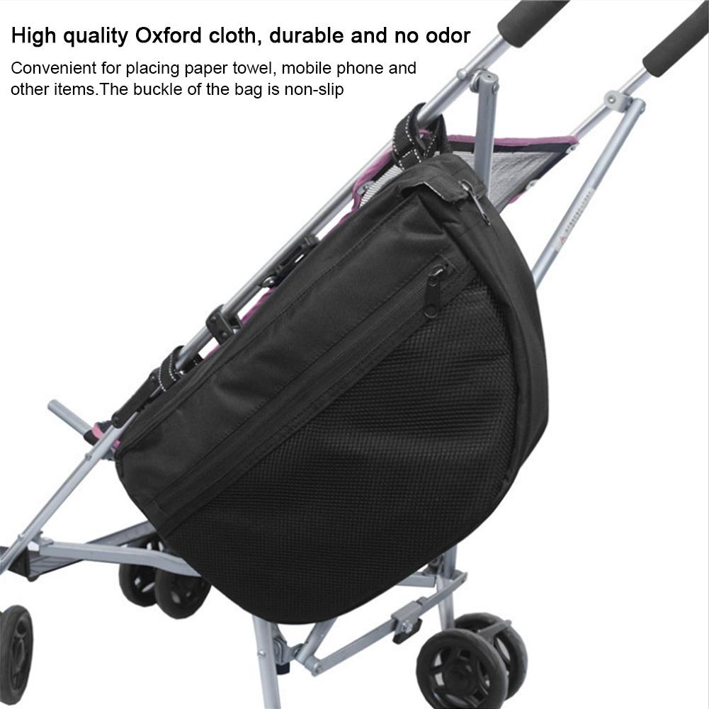 תיק אחסון תלוי לעגלת תינוק כיסא גלגלים בקיבולת גדולה מארגן תיק בידוד