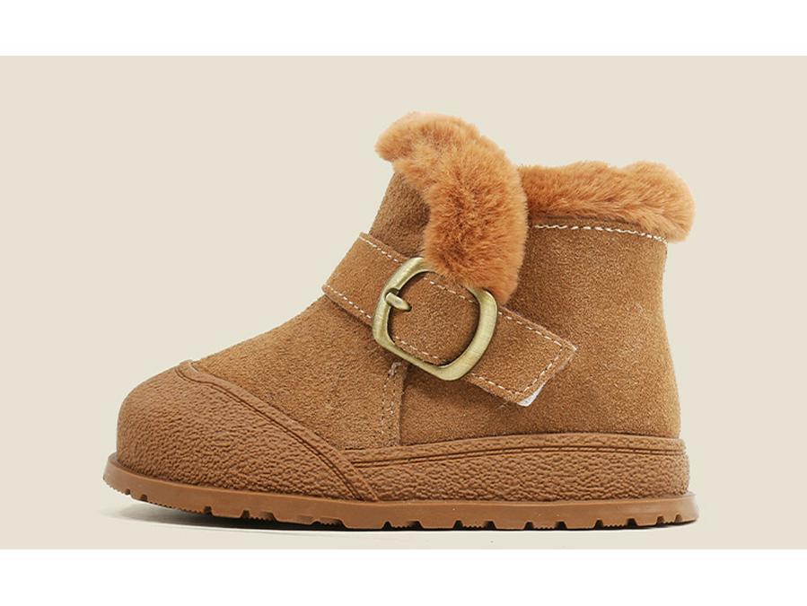 Bottes en Coton Bébé Hiver - Style Coréen Chaud pour Garçons et Filles