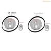 K1AE 2GT Synchronous Wheel Timing Pulley 20&60 Teeth for w/Width 6mm Belt for 3D Prin