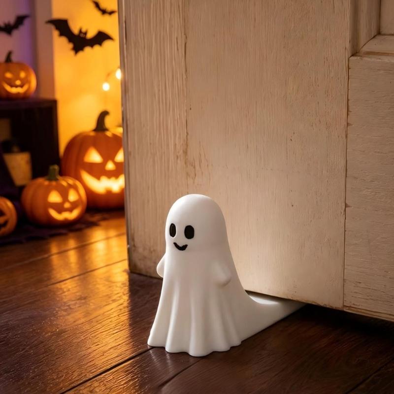 Halloween Home Accent Holder, 3D Plastic Indoor Doorway Block for Bedroom Hallway, Entry, and Study Placement Use