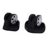 Luggage Suitcase Wheels Abrasion Proof ABS Silent Shock Absorbing Small Suitcase Swivel Caster Replacement