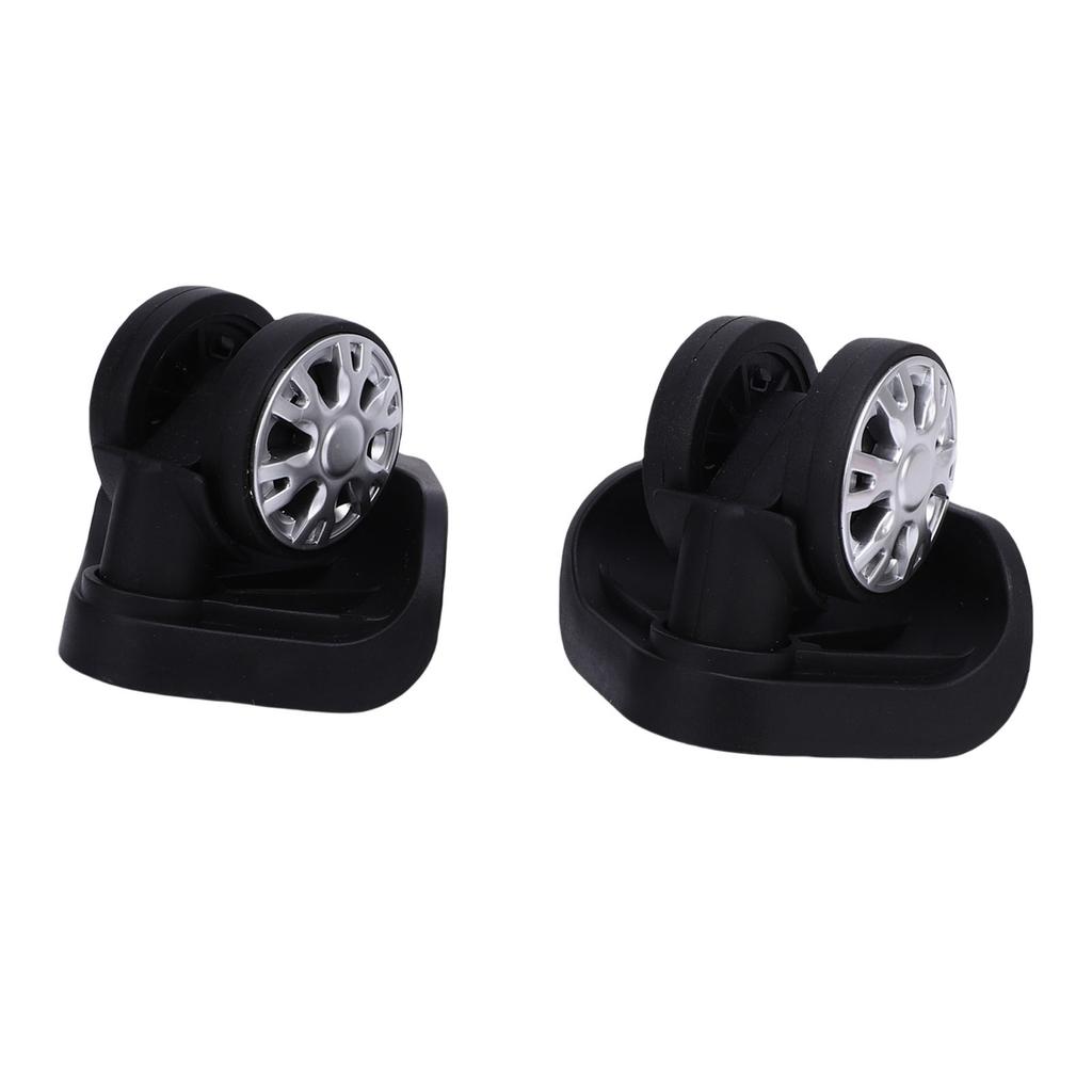 Luggage Suitcase Wheels Abrasion Proof ABS Silent Shock Absorbing Small Suitcase Swivel Caster Replacement