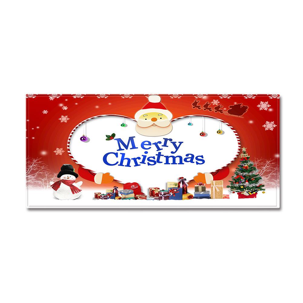 Christmas Kitchen Sand Carpet Doormat Long Floor Mat