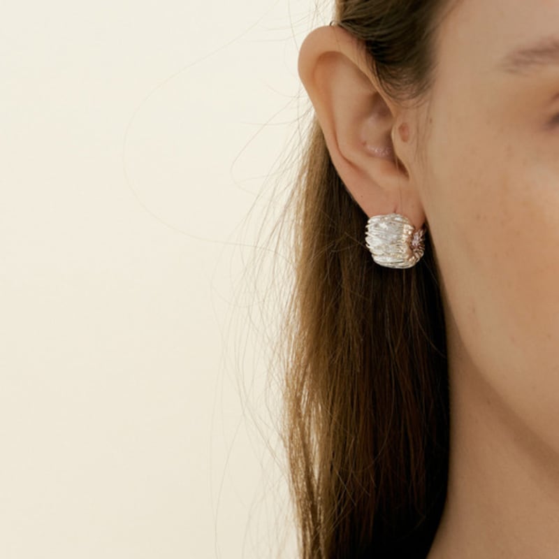 

MATIAS Texture Earring (Silver) Silver