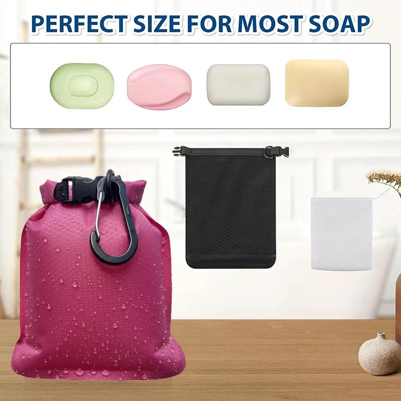 Soap Bar Case Dish Bathroom Sealed Waterproof Tableware Soap Holder Multi-functional Travel Storage Bag For Outdoor Travel