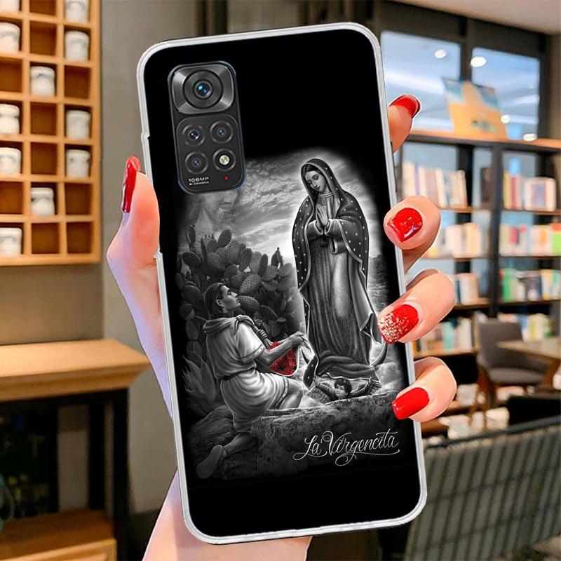 Virgin De Guadalupe Virgen Mary Cover Phone Case For Xiaomi Redmi Note 15 14 13 12 11 10 Pro Plus 14S 12S 11S 11T 11E 10S Soft F
