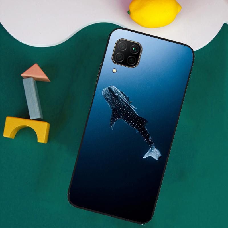 Whale Sharks Fish For Huawei Nova Y73 Y72 Y70 Y90 Y60 Y61 Y91 12s 12i 11i 8i 9 10 SE P40 Lite P30 P60 Pro Case