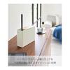 Yamazaki Jitsugyo Handy Wiper Stand with Replacement Mop Holder Natural W23.1 x D7.2 x H16.7cm RIN Replacement Mop Holds 6 Pieces 1837