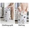 Quilt Clothing Doll Toy Storage Bag Moisture Mould Proof Clothes Organizer Drawstring Bundle Mouth Moving Packaging Sorting Bags for Home