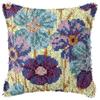 Kit per uncinetto Smyrnian Flower Mats Cushion Pillow Diy Serie Semplice Ricamo su Cuscino Tappeto Latch Hook Lavoro a Maglia Bottoni Pacchetti