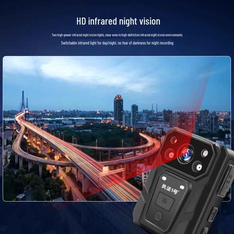 DSJ-H10 4K Law Enforcement Body Camera with Night Vision (CN version)