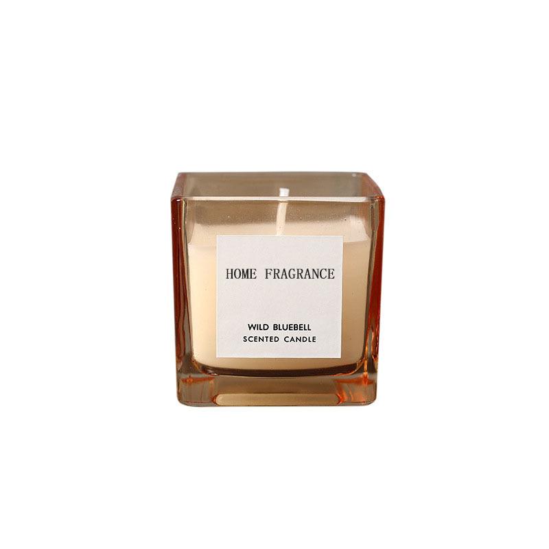 Four-color Square Cup, Scented Candle, Souvenir, Soy Wax, Pouring Candle Lamp