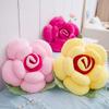 3D Rose Pillows Flower Shaped Cushion Romantic Throw Pillows  Sofa/Bed