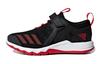 Rapidaflex El K Slip Resistant And Breathable Low Top Kids' Running Shoes Black Red Kids' D96628
