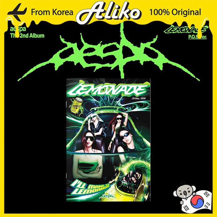 [предзаказ] aespa 2-й альбом - LEMONADE (P.O.S Ver.) P.O.S Ver.