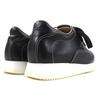 Great HERMES sneakers quick H logo stitch black leather Women 35 192214Z Used