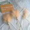 1/2 Pcs Fairy White Feather Hair Clip Headdress Wedding For Women Girls Daily Personality Sweet Feather Barrettes Hair Acce