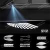 Car Sticker 2026 New For Benz 2pcs LED Car Rearview Glass Film Ghost Shadow Projector Light For Mercedes Benz W222 W223 W205 W21