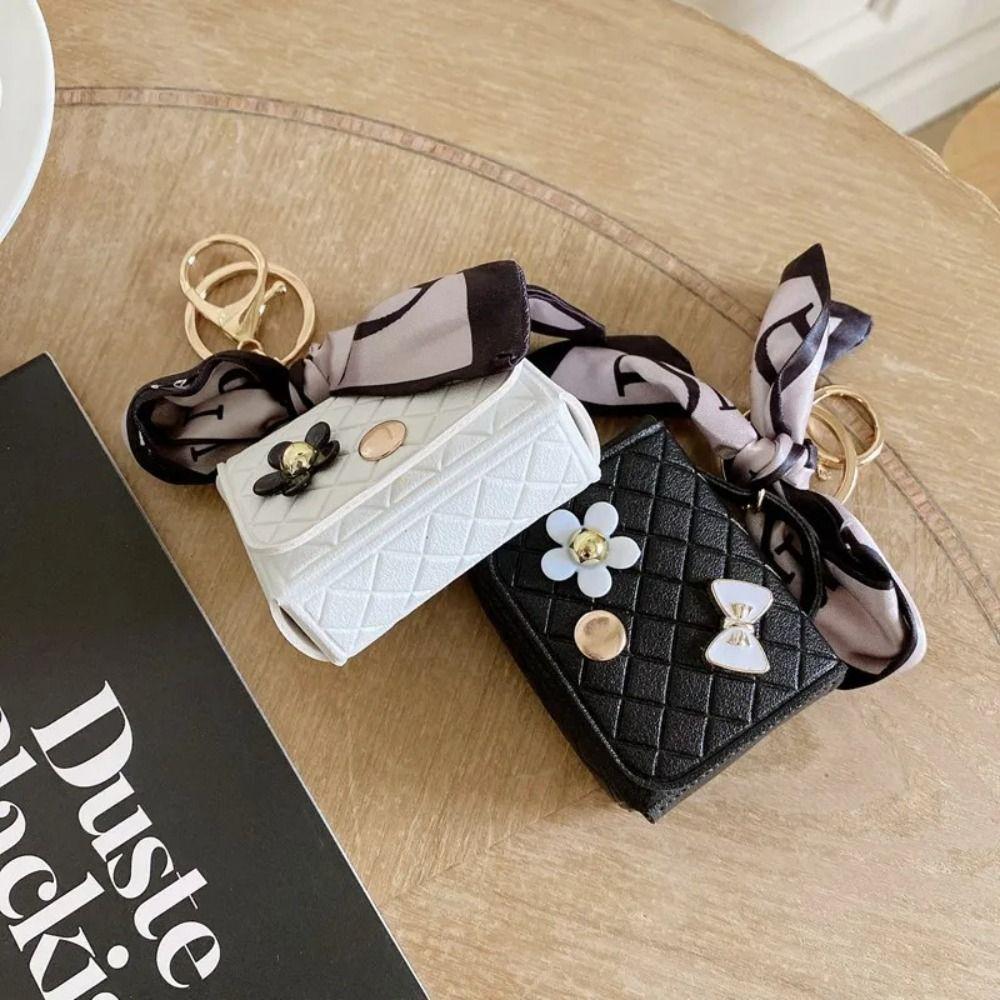 Leather Earphone Storage Bag Creative Earphone Case Fashion Bluetooth Headset Cover