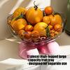 Snacks Bowl Christmas Decoration Large Capacity Dessert Dish for Party Use Home Decoration Kitchen Tableware