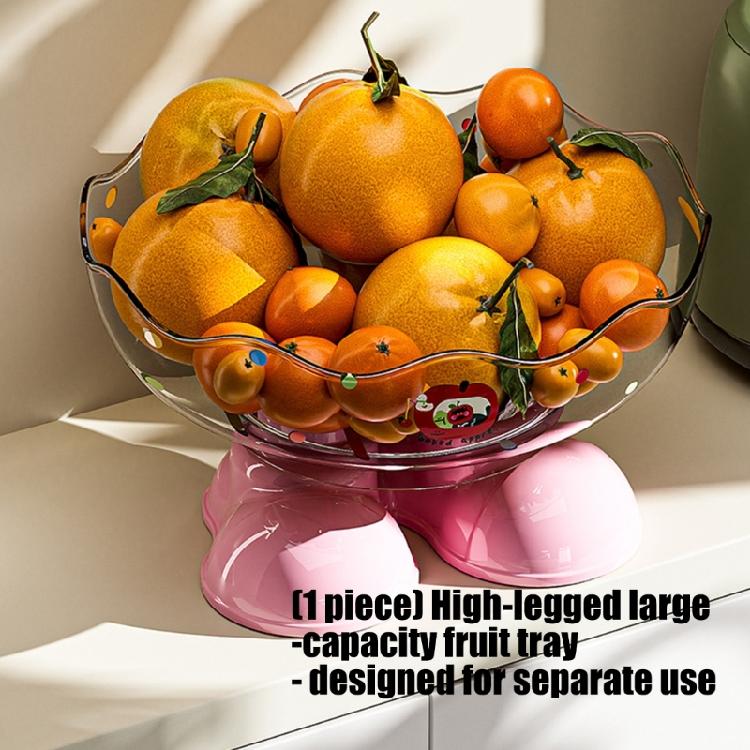 Snacks Bowl Christmas Decoration Large Capacity Dessert Dish for Party Use Home Decoration Kitchen Tableware
