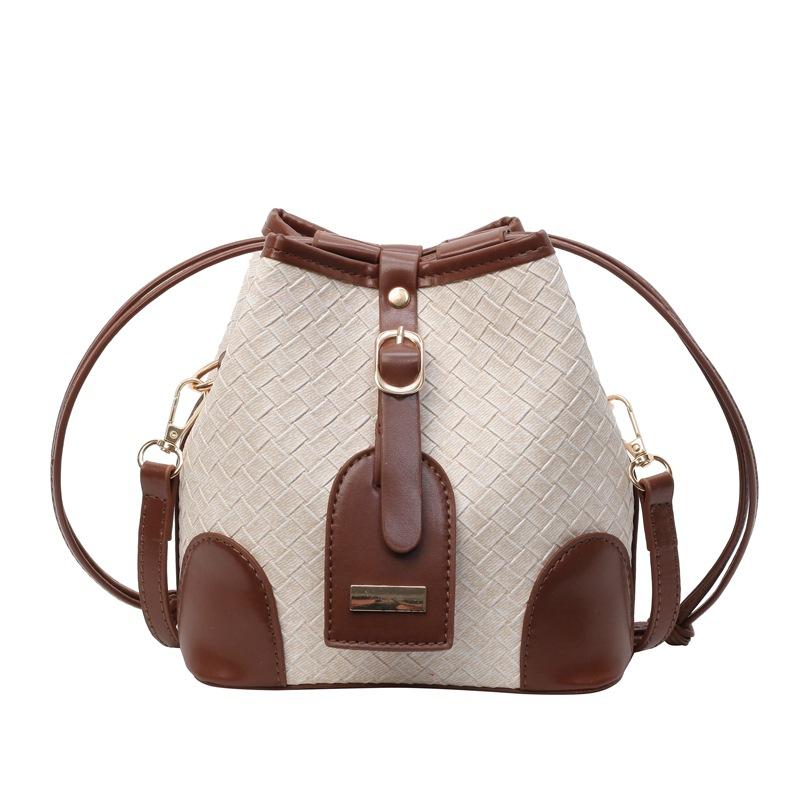 Women's Small Bag New Versatile Contrasting Color Shoulder Messenger Bag