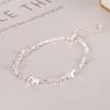 BF Club Silver Color Hiphop Thick Butterfly Shape Bracelet for Women Men Vintage Handmade Hasp Bracelet Birthday Gift