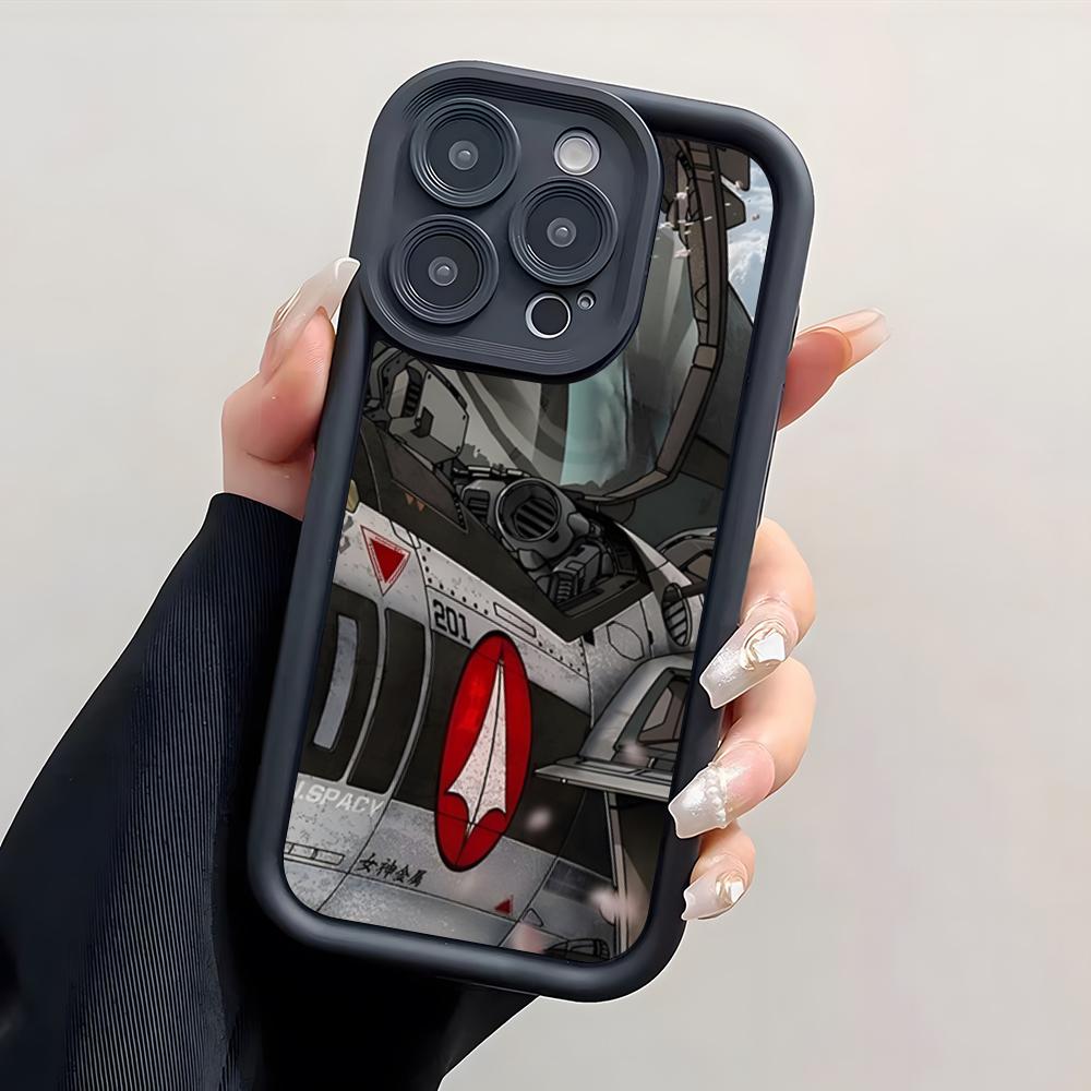Robotech Macross Phone Case For IPhone 17 Pro Max 15 Pro 16 14 Plus 12 13 Mini 11 Pro Shockproof Cover