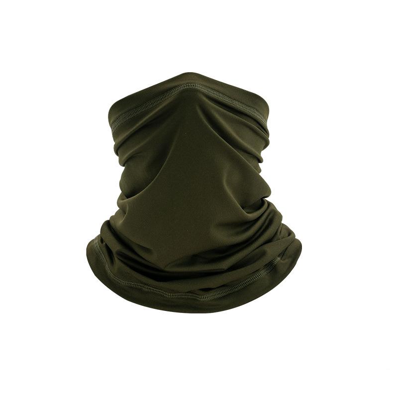 Motorcycle Balaclava Ice Silk Scarf Sunscreen Outdoor Sweat Wicking Driving Fishing Bandana Sun Neck Headgear Moto Accessories