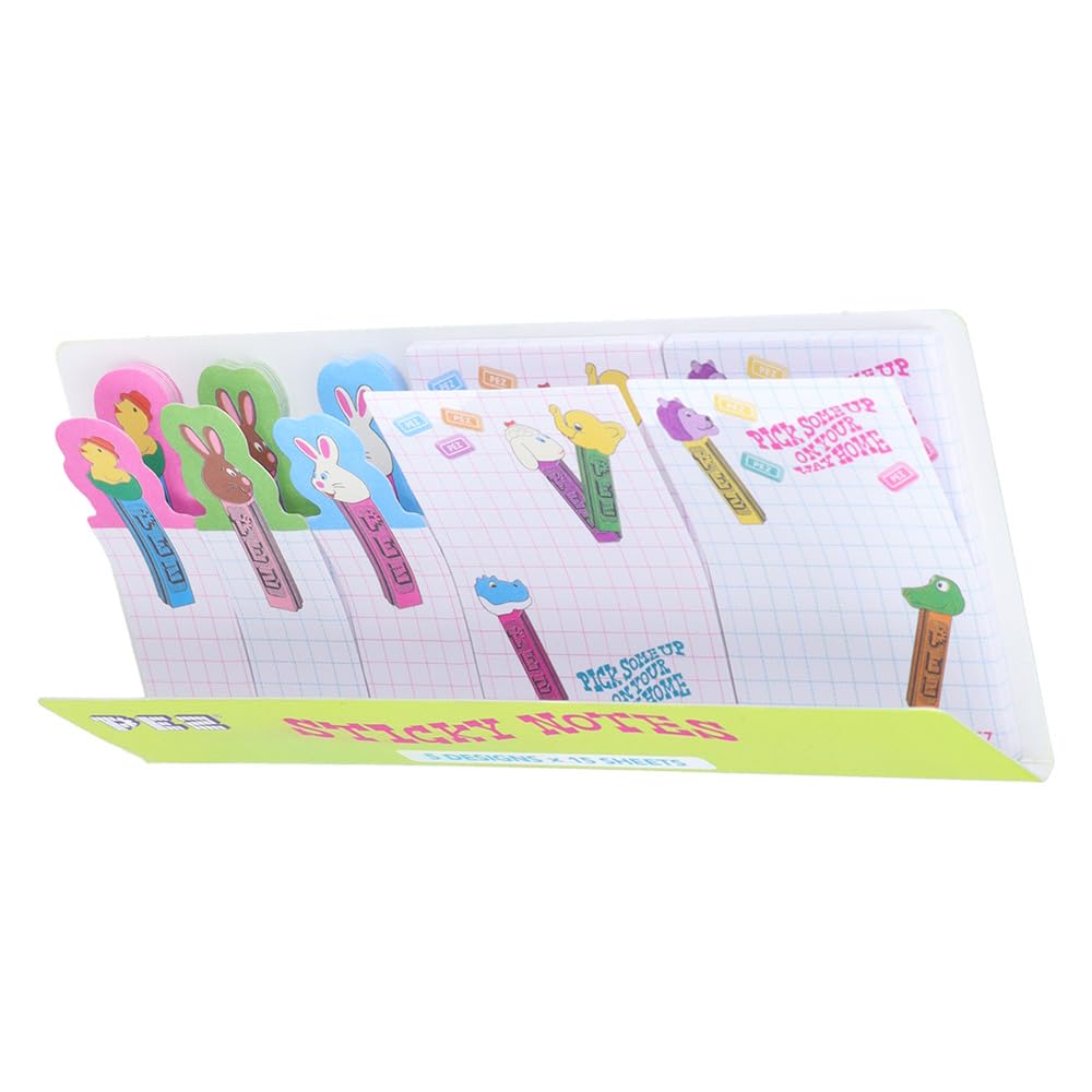 Sunstar Stationery PEZ Sticky Design S2841851 Notes, Die-Cut Slim, B,