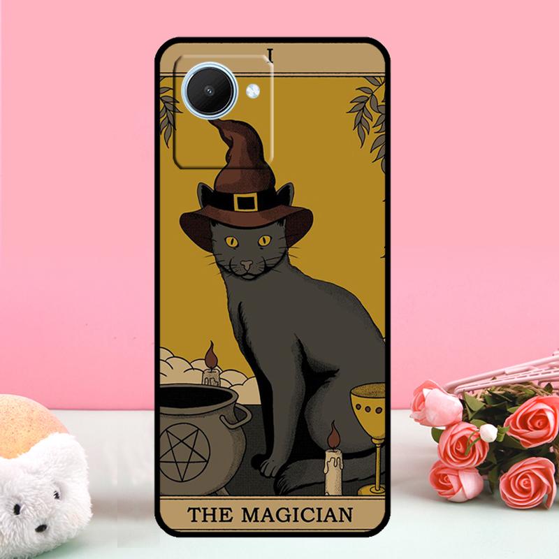 Cats Tarot Witchcraft For Realme C55 C71 C53 C67 C75 C61 C33 C63 C51 C65 10 11 12 13 14 15 Pro Plus GT7 Pro Case