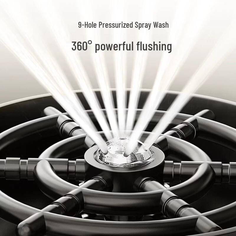 TLXT High-Pressure 304 Stainless Steel Cup Rinser